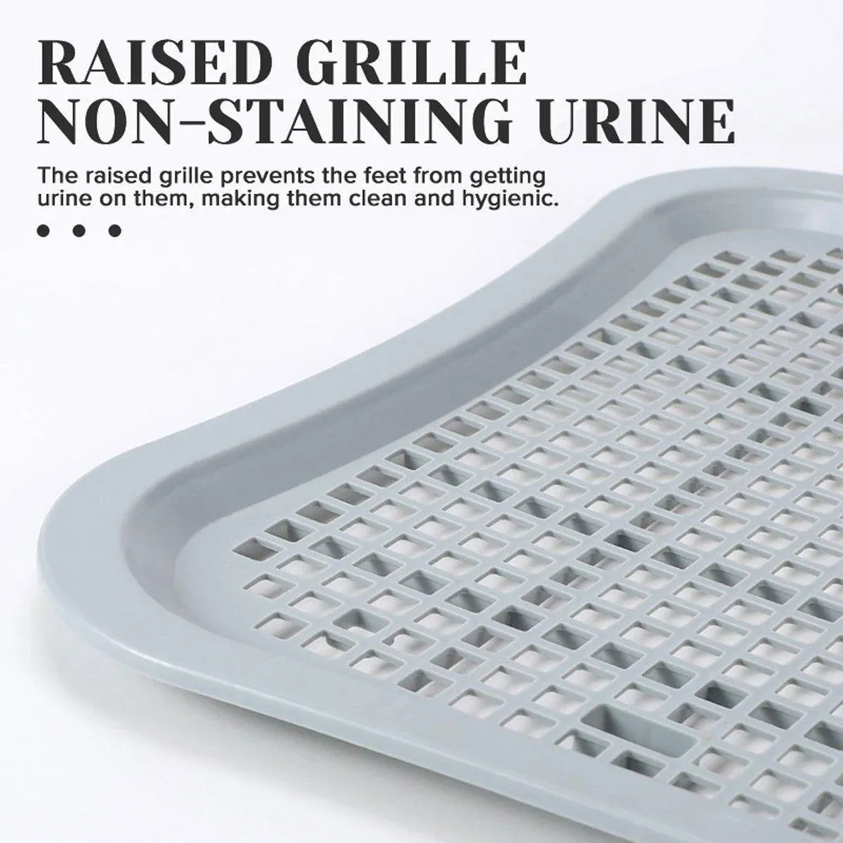 Pet Potty Training Pad Small And Medium-sized Dog Toilet Urinal Pee Tray - Black
