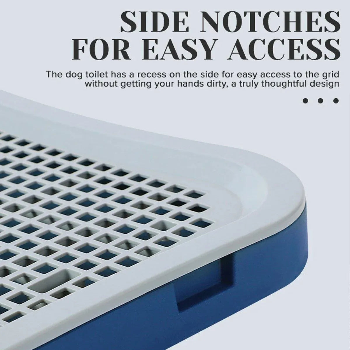 Pet Potty Training Pad Small And Medium-sized Dog Toilet Urinal Pee Tray - Black