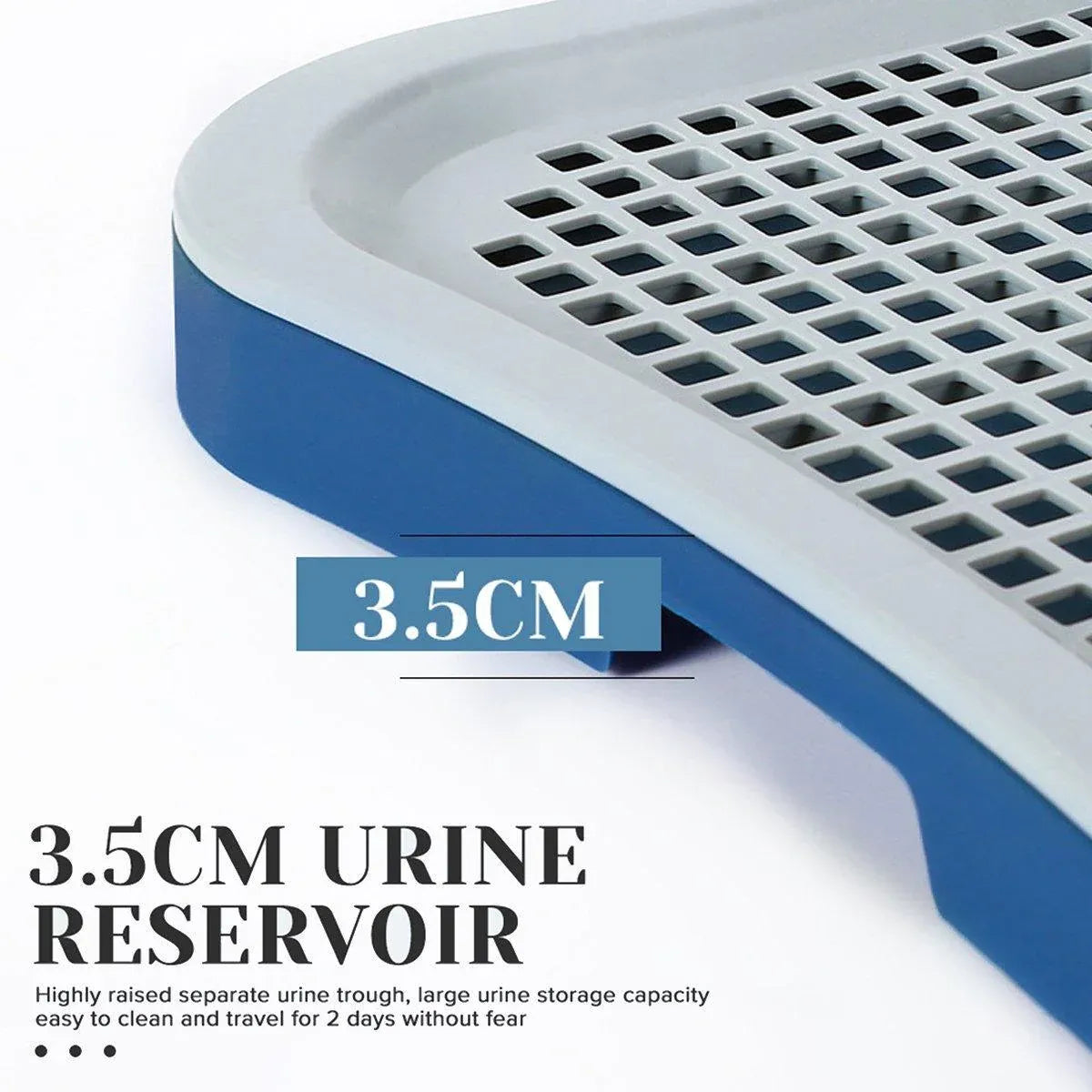 Pet Potty Training Pad Small And Medium-sized Dog Toilet Urinal Pee Tray - Black
