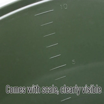 Portable Double Live Fish Bucket Breathable Fish Storage Container for Fishing - S