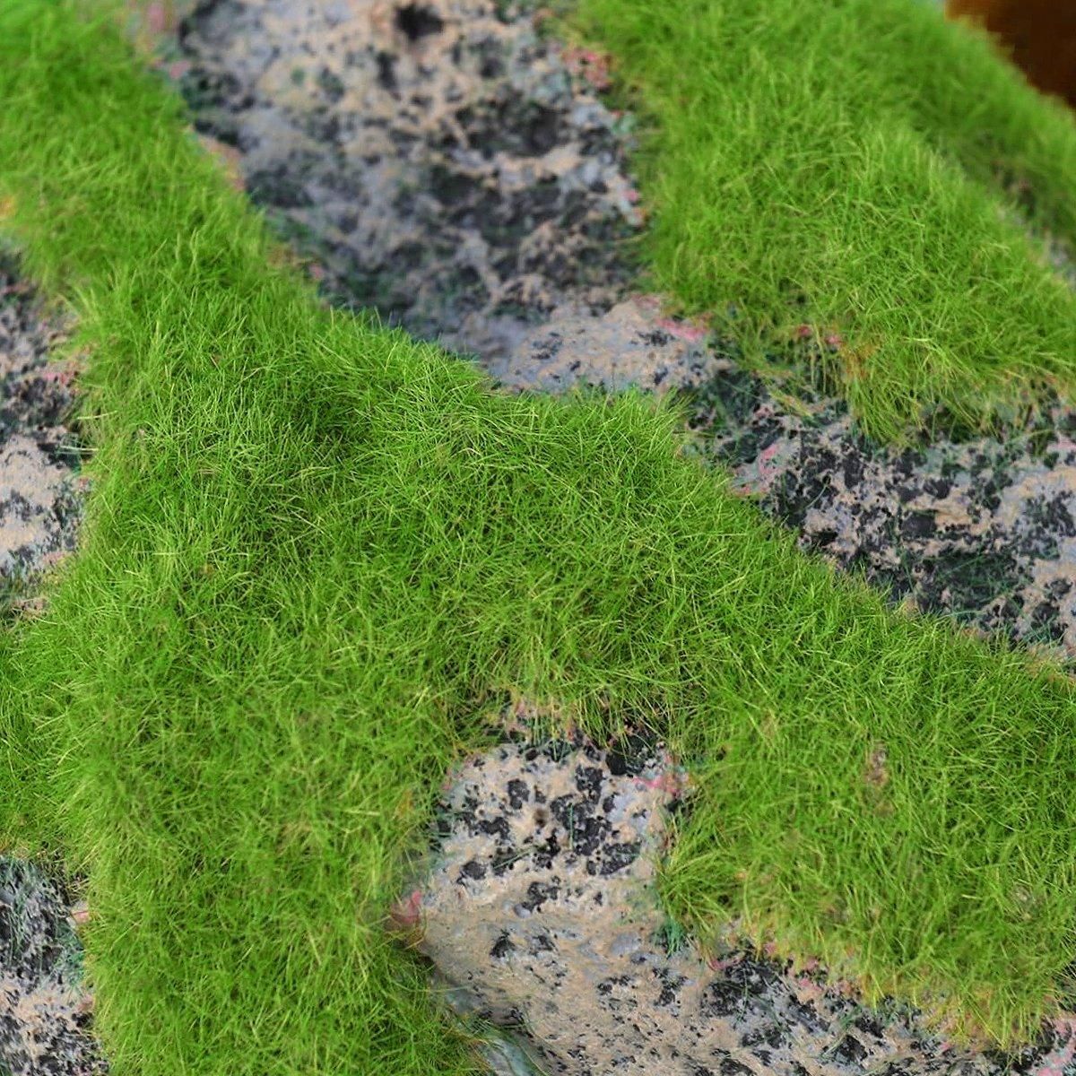 Artificial Floating Stone Pumice with Moss Aquarium Decoration Aquatic Landscape - M