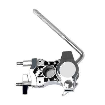 Drum Set Tom Clamp Extension Clip Adjustable Anti-Slip For Drum Kit Expansion