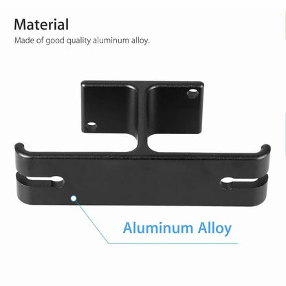 Universal Dj Headphone Pc Hanger Hook Tape Under Desk Dual Headset Mount Holder - Black