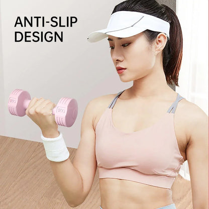 Ladies 1kg Dumbbells for Fitness Exercise Yoga Home Training Slim Arm Workout - Blue