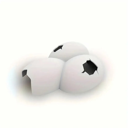 Reptile Hideout Plastic Cave Decorative Shelter for Lizard Snake Spider Habitat - Conjoined eggshell