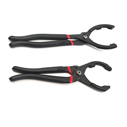 Oil Filter Pliers Wrench 10/12 Inch Heavy Duty Spanner Tool for Car Repair - 10inches