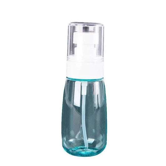 10pcs Portable Travel Emulsion Dispenser Bottle Press Pump Refillable Containers - Blue-100ml