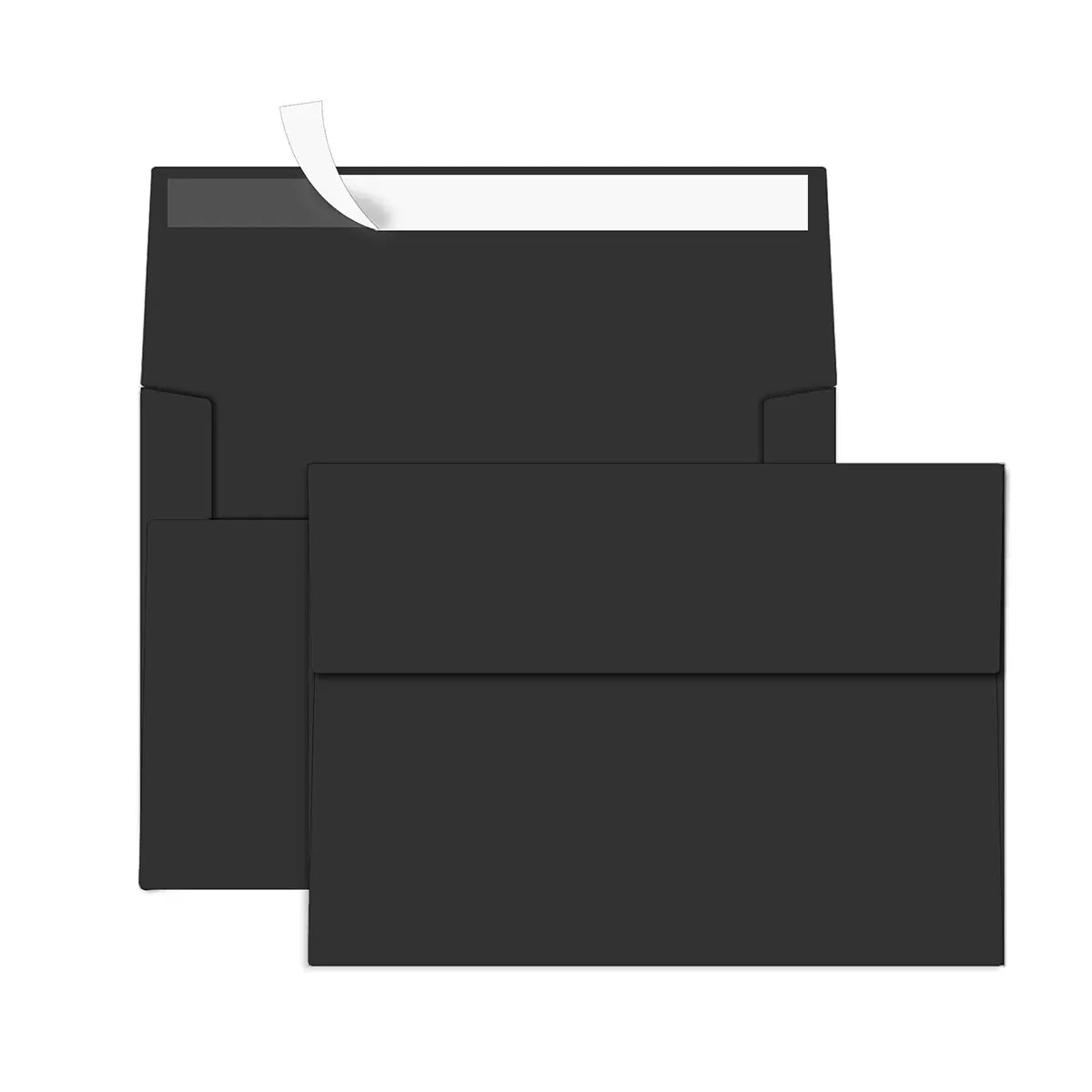 50Pcs Black Premium Envelope High Quality Letter Mailer For Wedding Invite Gift