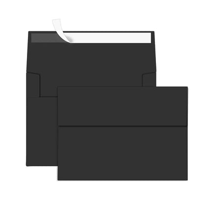 50Pcs Black Premium Envelope High Quality Letter Mailer For Wedding Invite Gift