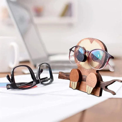 Eyeglasses Holder Display Stand Animal Glasses Rack Decoration - Fox