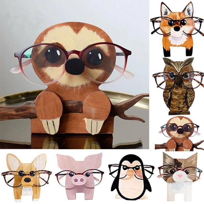 Eyeglasses Holder Display Stand Animal Glasses Rack Decoration - Fox