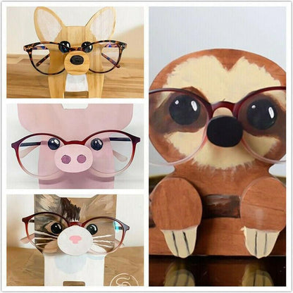 Eyeglasses Holder Display Stand Animal Glasses Rack Decoration - Owl