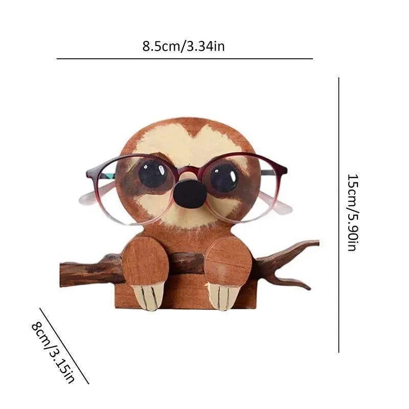 Eyeglasses Holder Display Stand Animal Glasses Rack Decoration - Owl