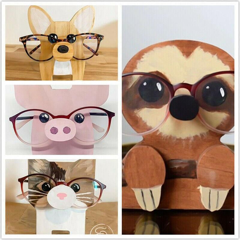 Eyeglasses Holder Display Stand Animal Glasses Rack Decoration - Pig