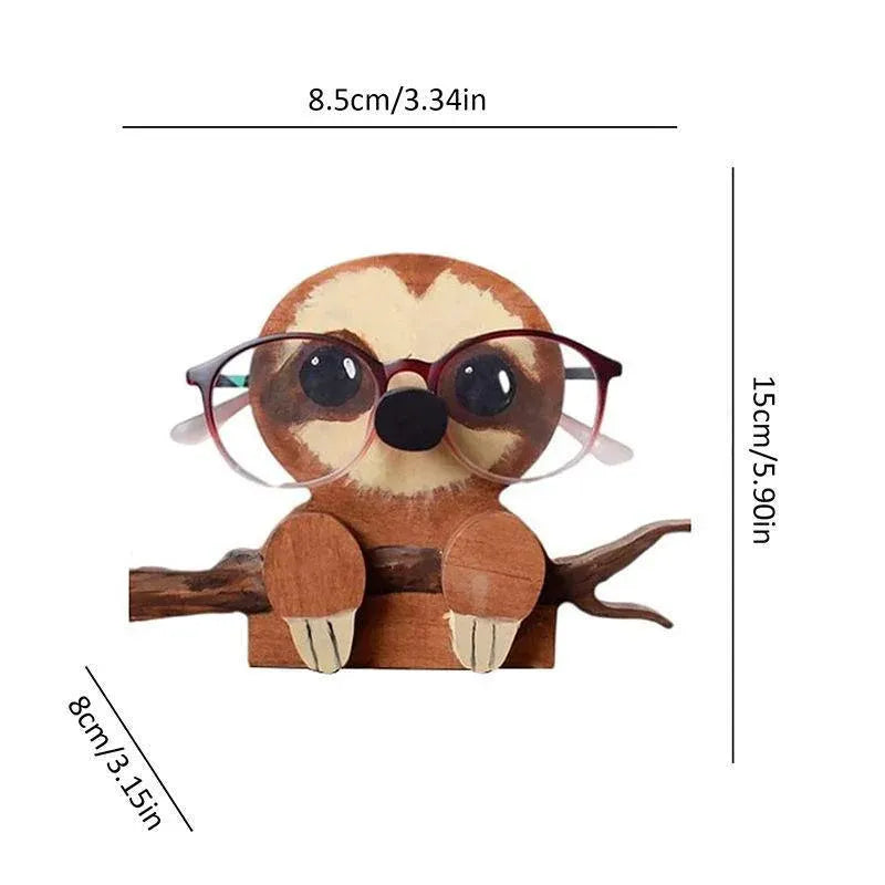 Eyeglasses Holder Display Stand Animal Glasses Rack Decoration - Sloth
