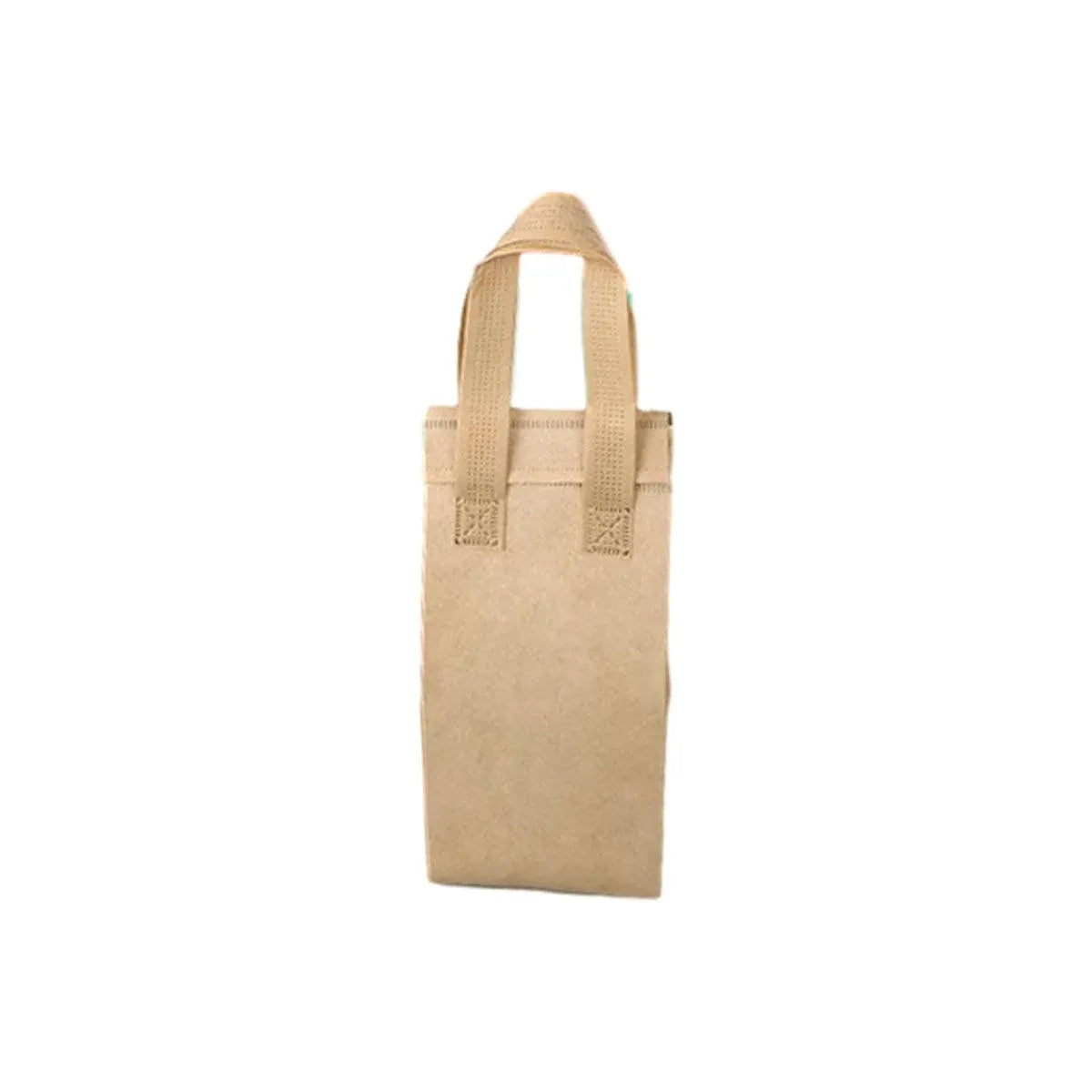 50pcs Thermal Insulation Packing Bag Non Woven Milk Tea Cake Food Storage Bag - Kraft-27x12x10cm