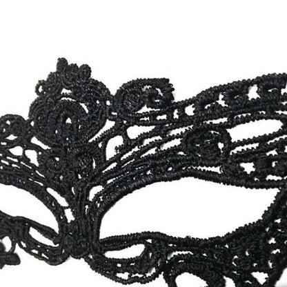 Black Lace Masquerade Eye Mask for Costume Party Ball Halloween Fancy Dress Women