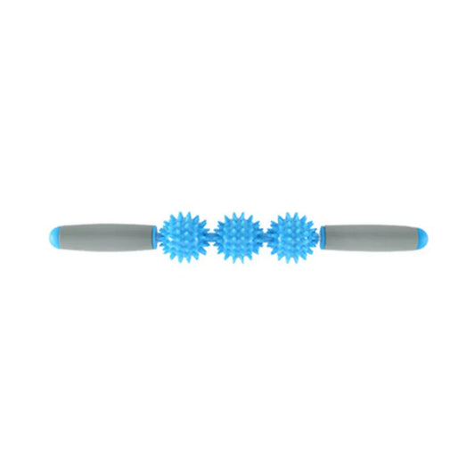 Massage Exercise Roller Yoga Stick for Muscle Fitness Home Gym - Blue