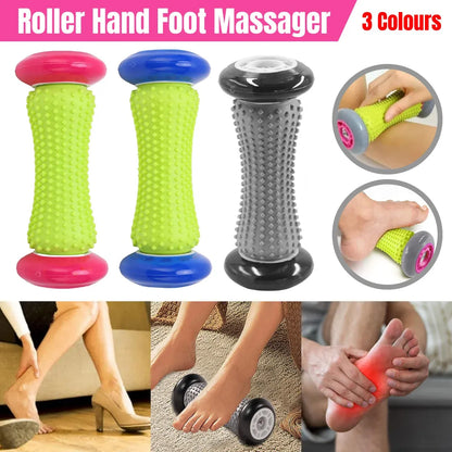 Foot Massage Roller Muscle Relaxation Arch Care Yoga Fitness Tool - Pink