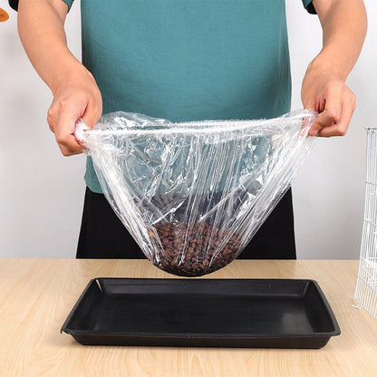 50Pcs Rabbit Cage Liners Disposable Plastic Mat Films Hamster Cage Cleaning Pad - XL-50PCS