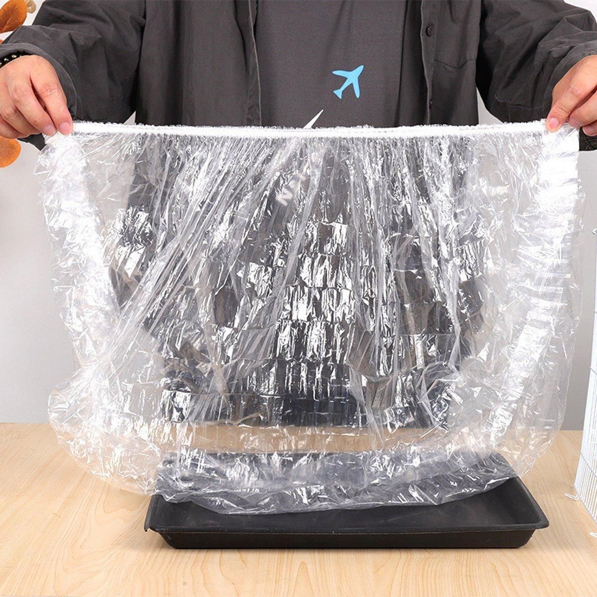 50Pcs Rabbit Cage Liners Disposable Plastic Mat Films Hamster Cage Cleaning Pad - XL-50PCS