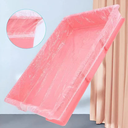 50Pcs Rabbit Cage Liners Disposable Plastic Mat Films Hamster Cage Cleaning Pad - XXL-50PCS