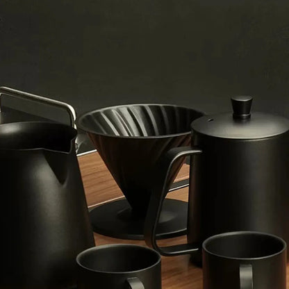 Stainless Steel Coffee Pot Filter Cup with Handle for Stovetop Espresso Maker