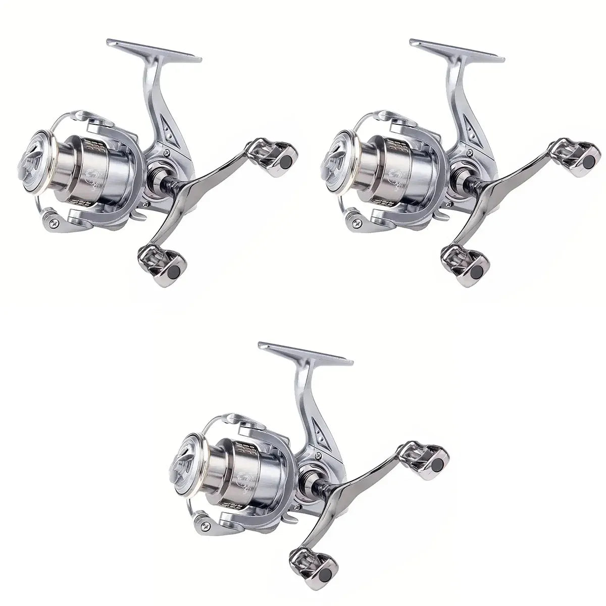 Double Handle Fishing Reel High-Speed Spinning Reel for Freshwater Saltwater - SW2500S
