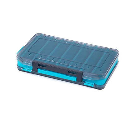 Multifunctional Fishing Bait Storage Box Accessories Gear Organizer Tool Box - Blue-L