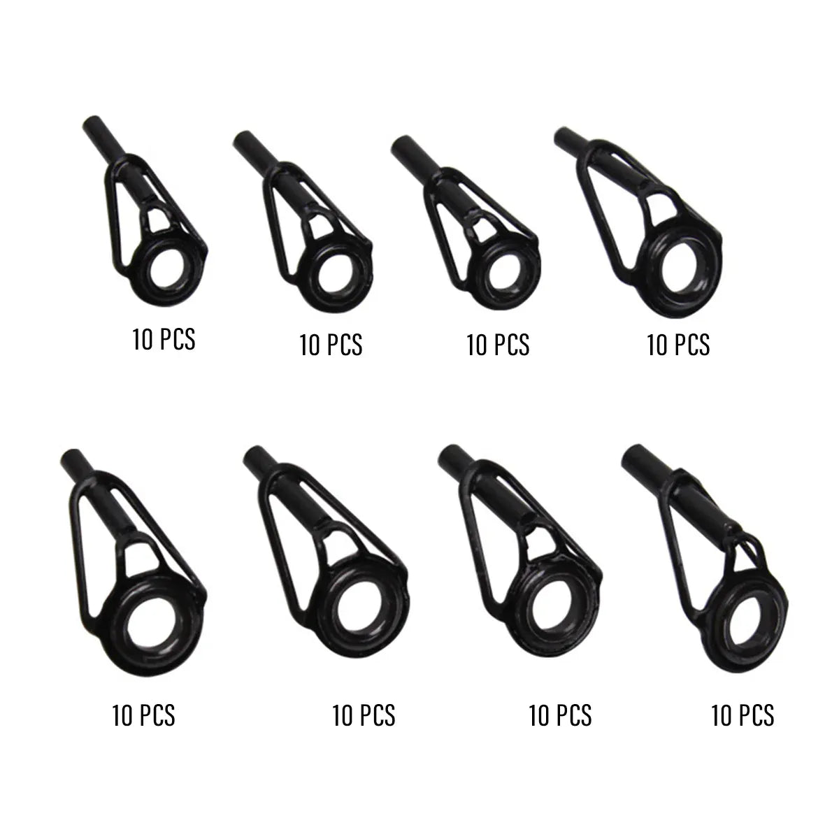 Top Ring Front Guide Eye Set for Fishing Rods Premium Fishing Accessories Kit