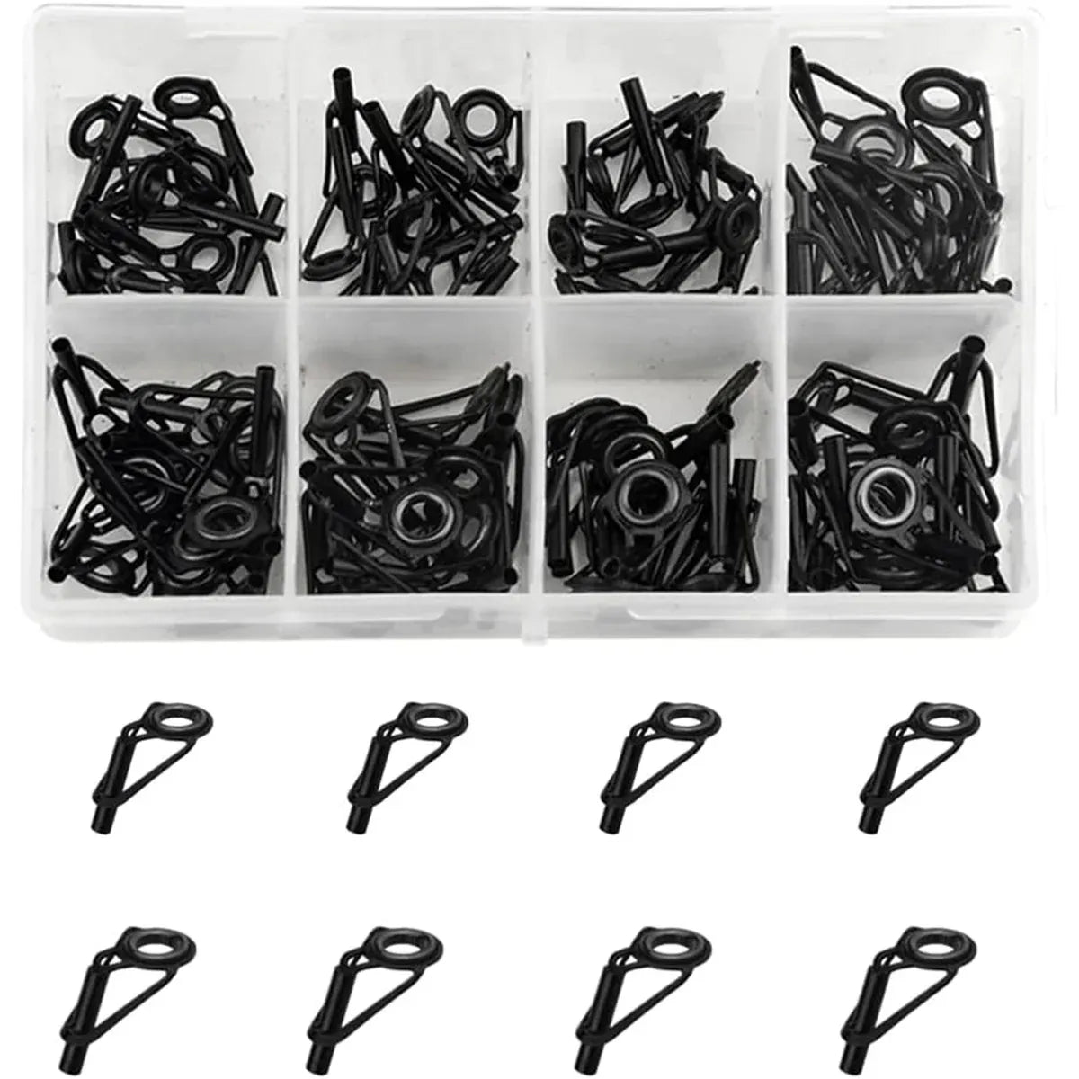 Top Ring Front Guide Eye Set for Fishing Rods Premium Fishing Accessories Kit