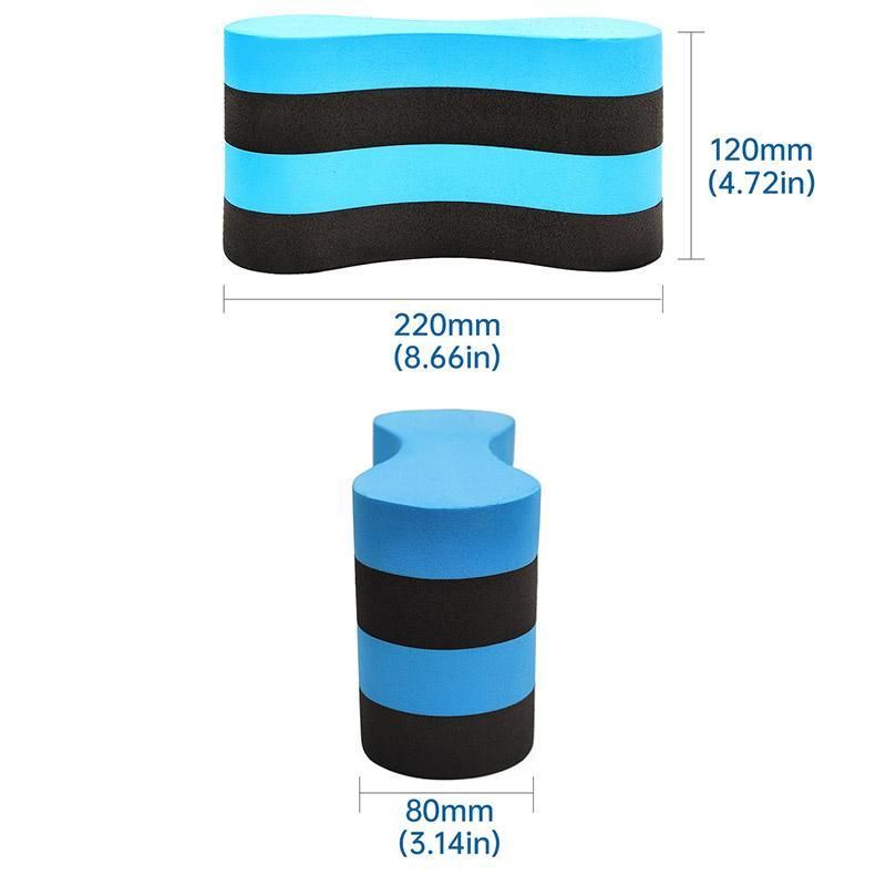 Professional Swimming Training Aid for Posture Correction Float and Clip Set - Green
