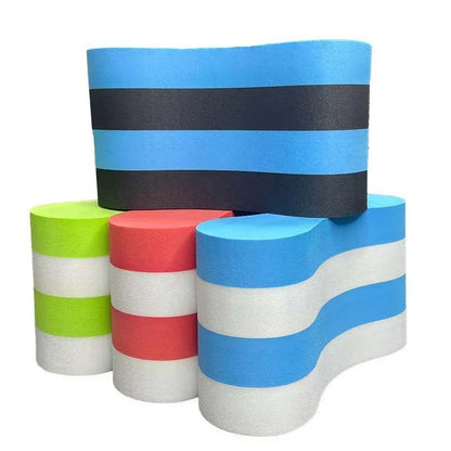 Professional Swimming Training Aid for Posture Correction Float and Clip Set - Green