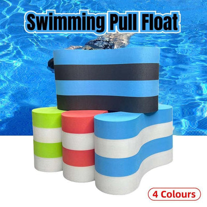 Professional Swimming Training Aid for Posture Correction Float and Clip Set - Green