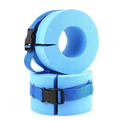 2pcs Swimming Gear Arm Floats Big Buoyancy Water Sports Tie Legs and Feet Rings
