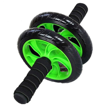 Abdominal Exercise Wheel Fitness Roller Home Workout Muscle Trainer Gym Equipment - Black
