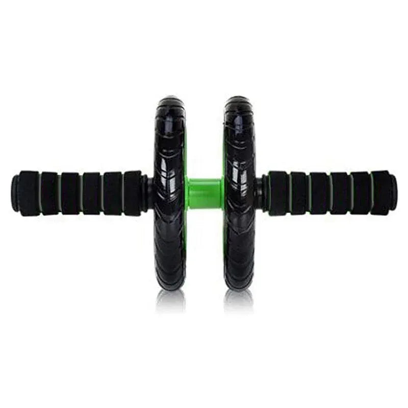Abdominal Exercise Wheel Fitness Roller Home Workout Muscle Trainer Gym Equipment - Black