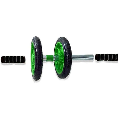 Abdominal Exercise Wheel Fitness Roller Home Workout Muscle Trainer Gym Equipment - Black