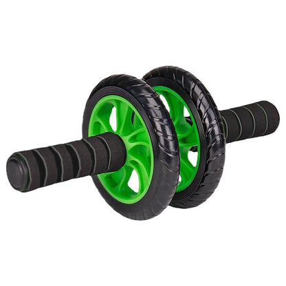 Abdominal Exercise Wheel Fitness Roller Home Workout Muscle Trainer Gym Equipment - Black