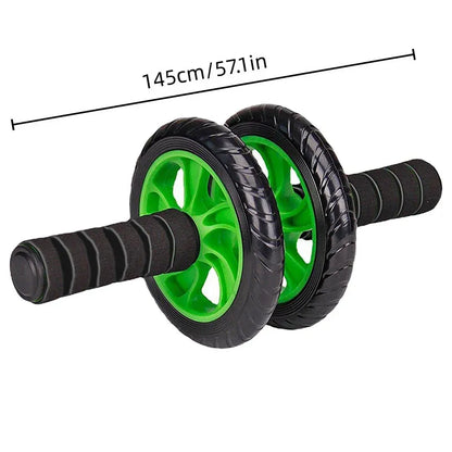 Abdominal Exercise Wheel Fitness Roller Home Workout Muscle Trainer Gym Equipment - Blue