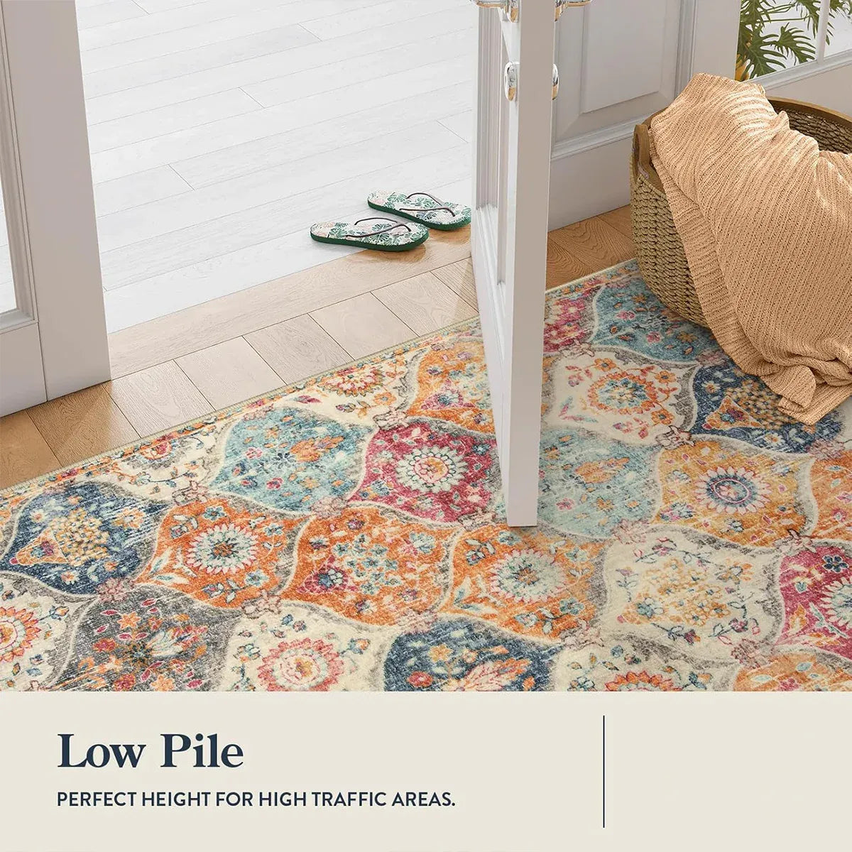 Household Floor Mats 2 Piece Set Non Slip Water Absorbent Dust-Proof Floor Mat - Diamond-shaped