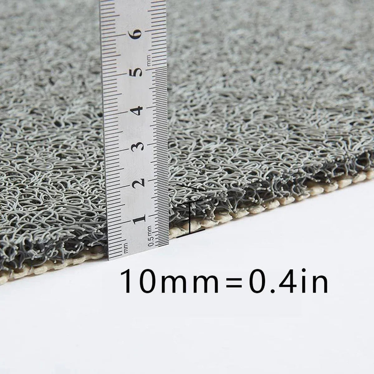 Waterproof Non-Slip Bathroom Shower Mat Anti-Slip Rug Toilet Floor Mat Washable - Cream-60*80cm
