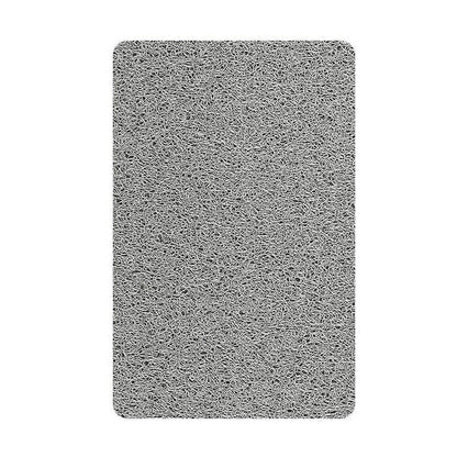 Waterproof Non-Slip Bathroom Shower Mat Anti-Slip Rug Toilet Floor Mat Washable - Grey-43*75cm