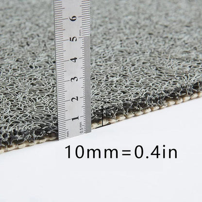 Waterproof Non-Slip Bathroom Shower Mat Anti-Slip Rug Toilet Floor Mat Washable - Grey-43*75cm