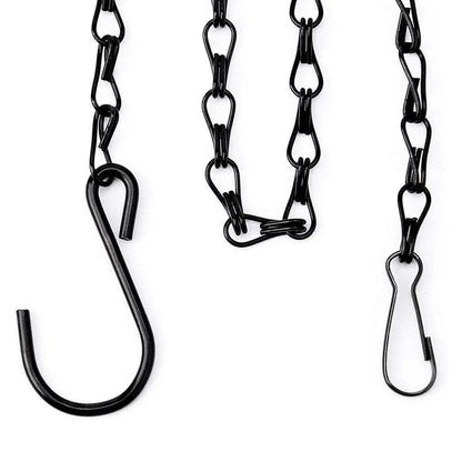15PCS Metal Hanging Chains for Plants Flower Pot Basket Garden Bird Feeder