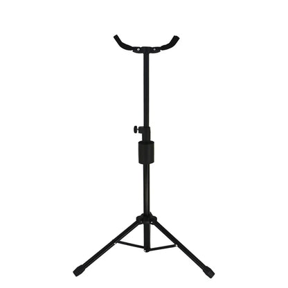 Retro Special Double Head Guitar Rack Wooden Guzheng Stool Floor Portable Type