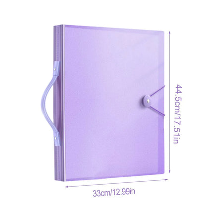 A3 8K Drawing Book Storage Album Artwork Organiser Durable Collection
