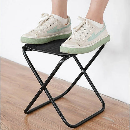 Portable Outdoor Folding Stool Travel Camping Fishing Small Foldable Chair Mat - Extra-Large