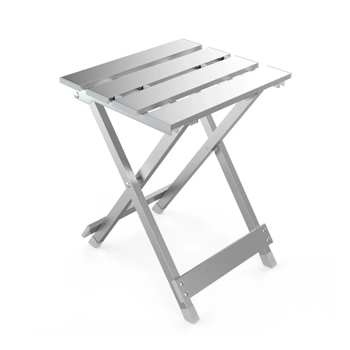 Lightweight Aluminum Alloy Folding Stool Portable for Camping Hiking Fishing