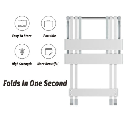 Lightweight Aluminum Alloy Folding Stool Portable for Camping Hiking Fishing
